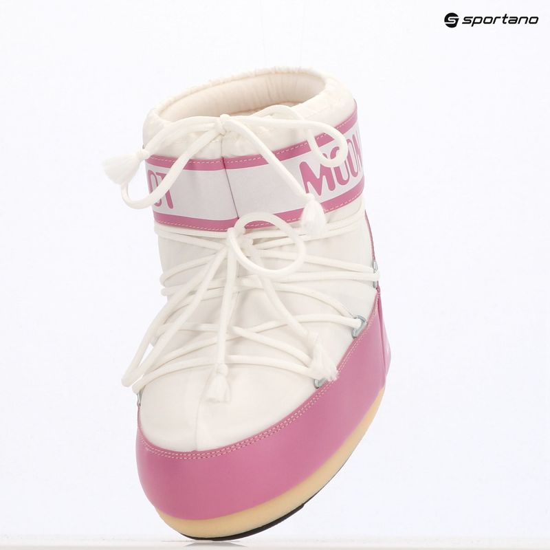 Śniegowce damskie Moon Boot Icon Low Nylon pink/white 13