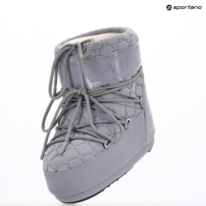 Śniegowce damskie Moon Boot Icon Low Quilt grey 9