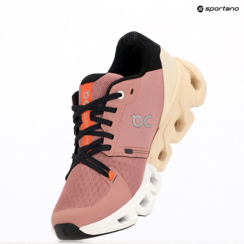 Buty do biegania damskie On Cloudflyer 4 dustrose/sand 9