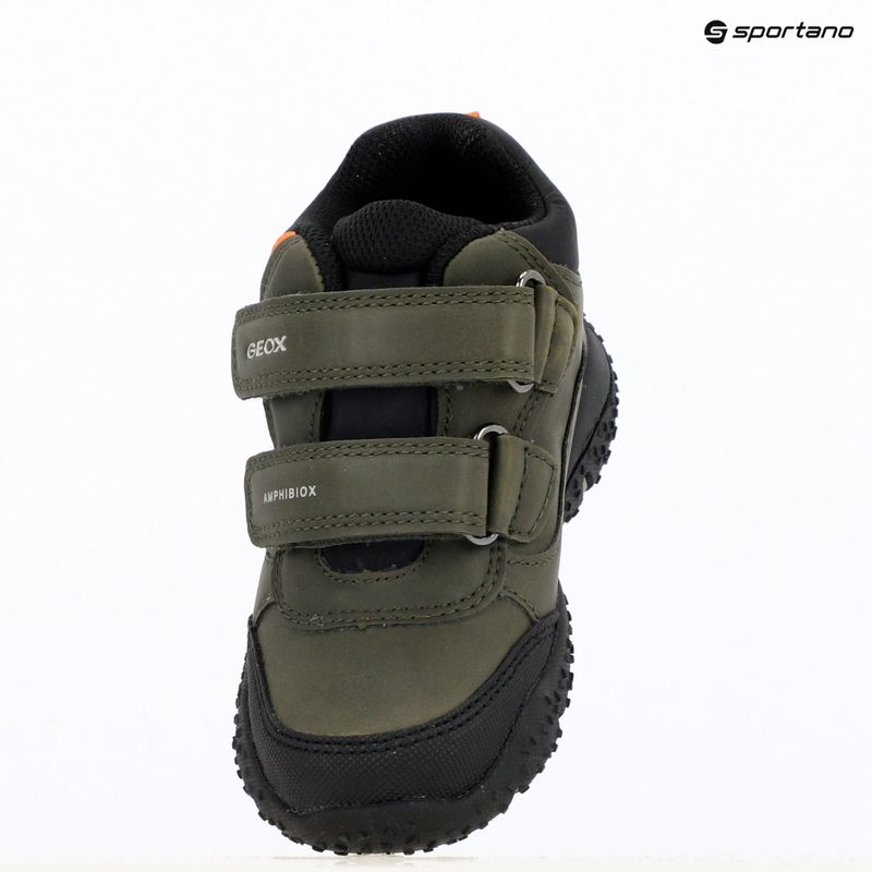 Buty dziecięce Geox Baltic ABX dark green/orange 9