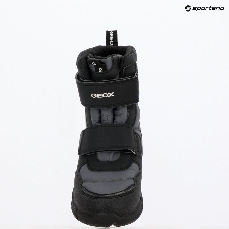 Śniegowce dziecięce Geox Flexyper ABX dark grey/royal 9