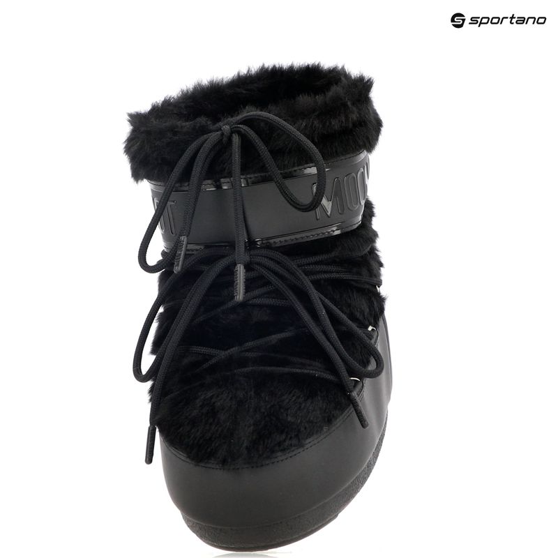 Śniegowce damskie Moon Boot Icon Low Faux Fur black 9