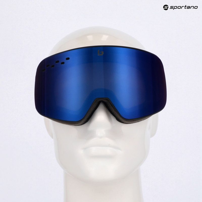 Gogle narciarskie Bollé Nevada black matte/bronze blue 8