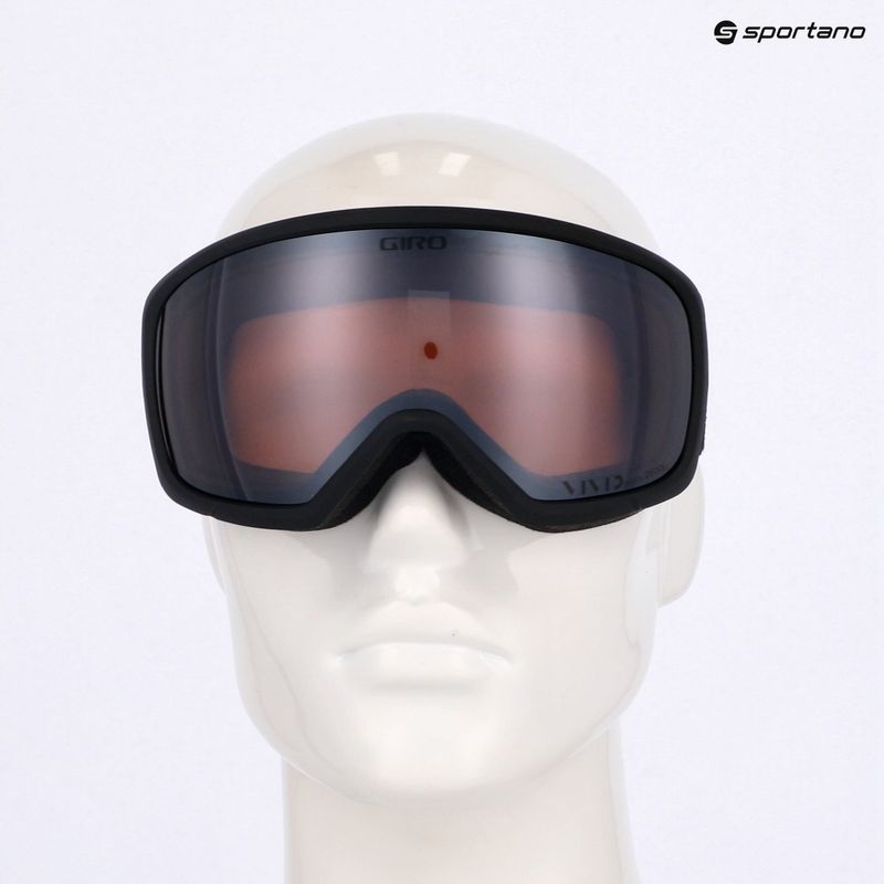 Gogle narciarskie Giro Ringo black wordmark/smoke 9
