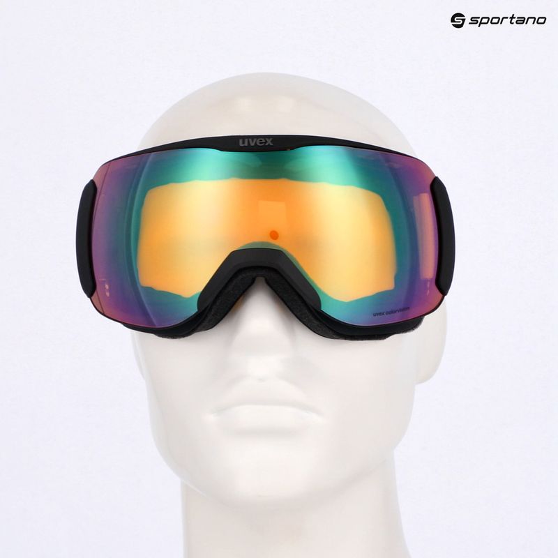 Gogle narciarskie UVEX Downhill 2100 CV black matt/mirror opal yellow 7
