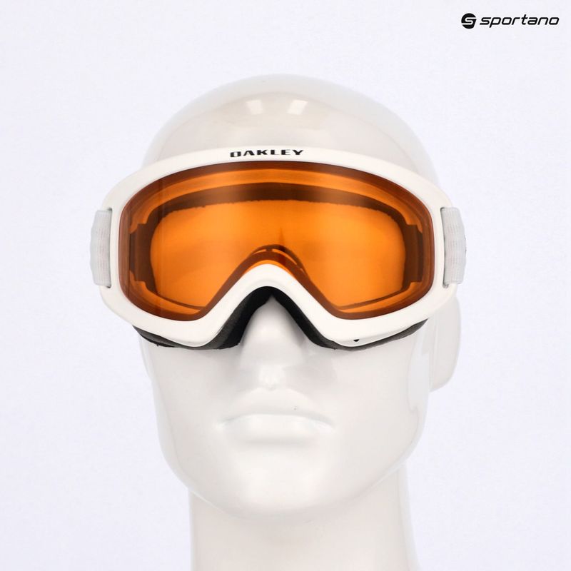 Gogle narciarskie Oakley O-Frame 2.0 Pro S matte white/persimmon 6
