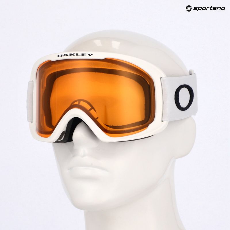 Gogle narciarskie Oakley O-Frame 2.0 Pro L matte white/persimmon 7