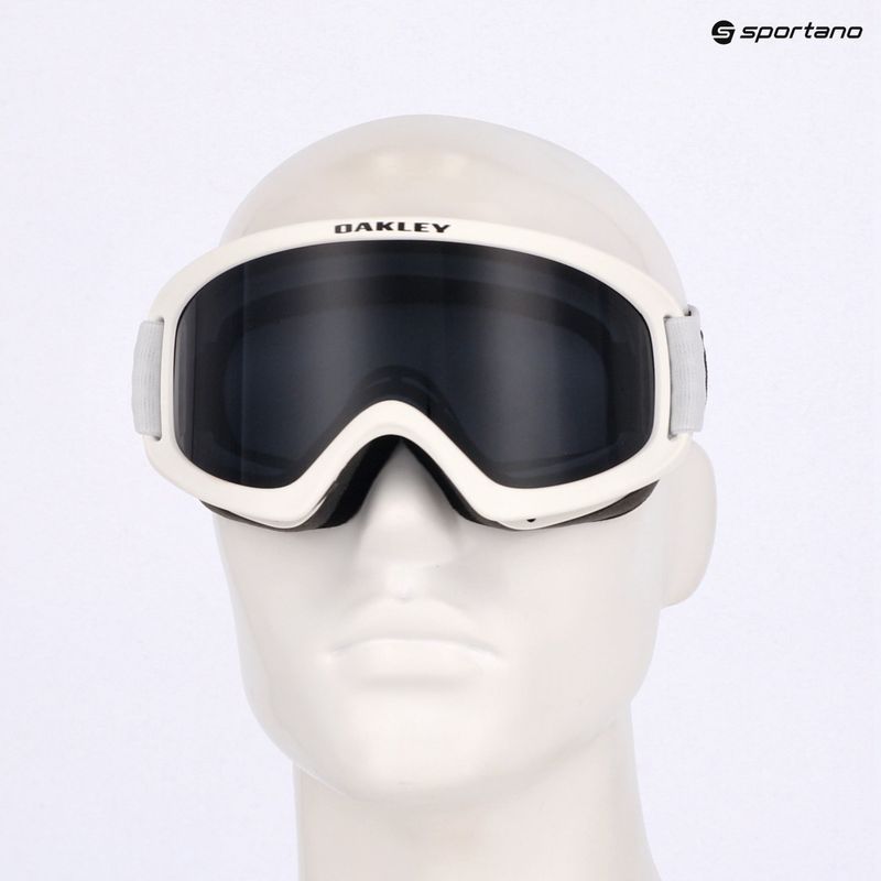 Gogle narciarskie Oakley O-Frame 2.0 Pro S matte white/dark grey 6