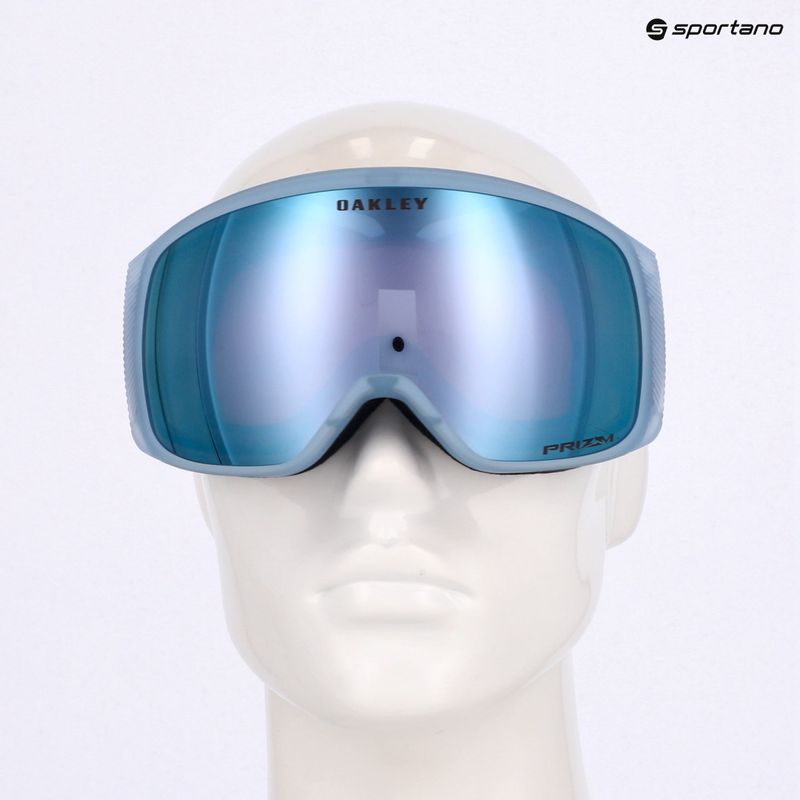 Gogle narciarskie Oakley Flight Tracker M matte b1b navy/prizm sapphire iridium 6