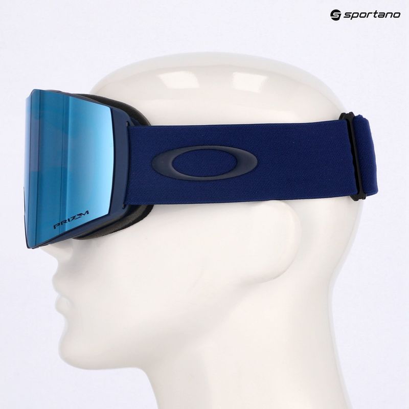 Gogle narciarskie Oakley Fall Line L matte navy/prizm sapphire iridium 6