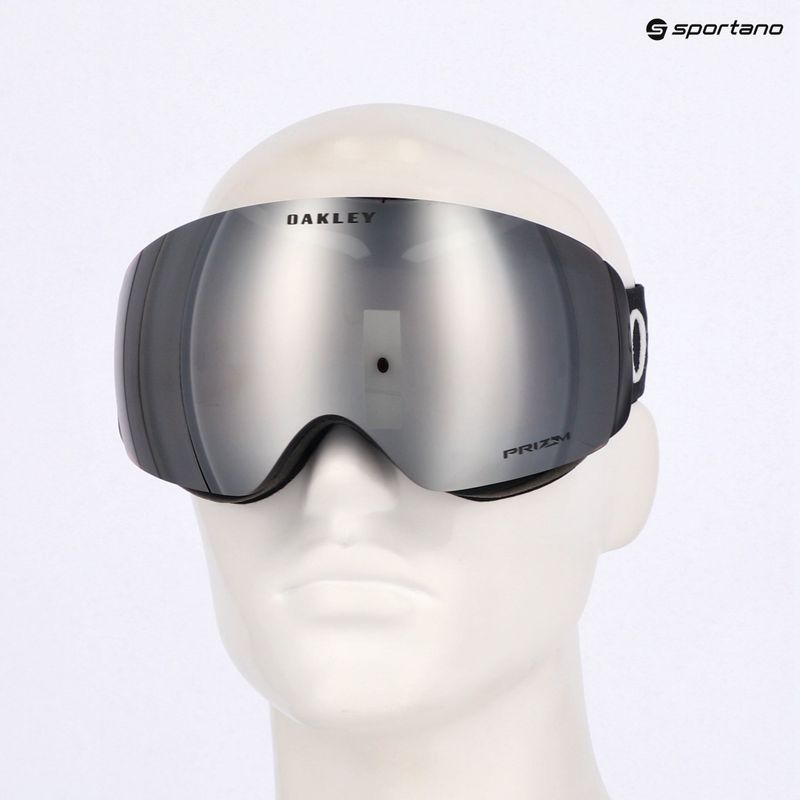 Gogle narciarskie Oakley Flight Deck M matte black/prizm snow black iridium 8