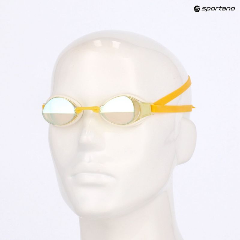 Okulary do pływania SWANS Ignition-M yellow/ yellow mirror 6