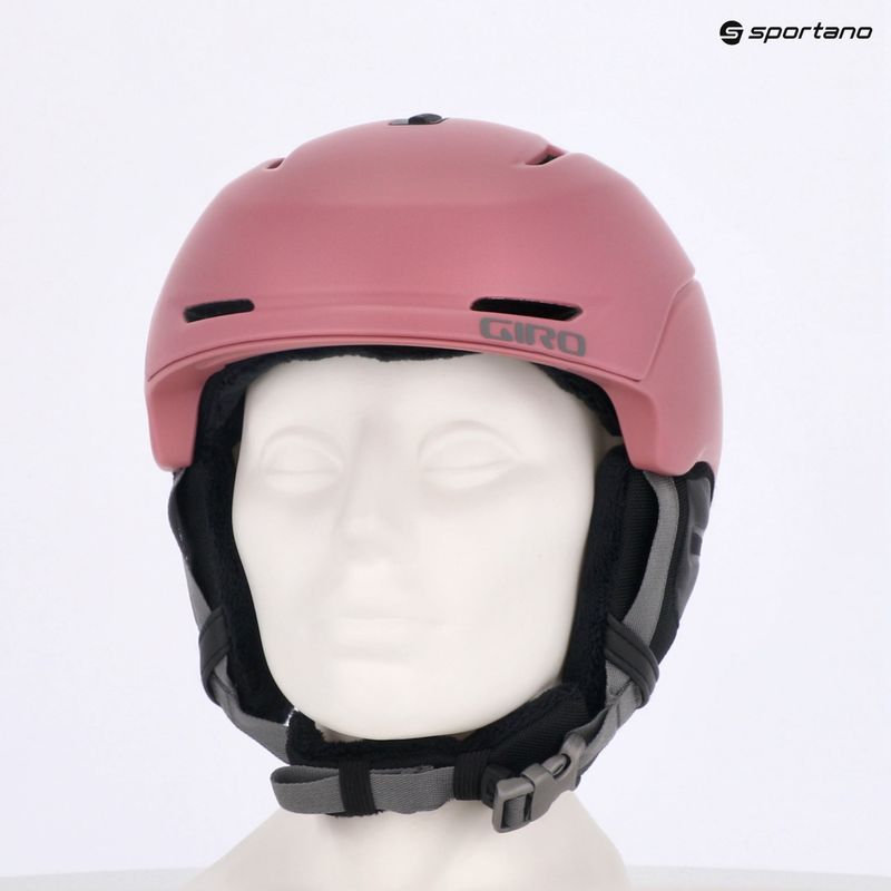 Kask narciarski Giro Avera matte rose 7