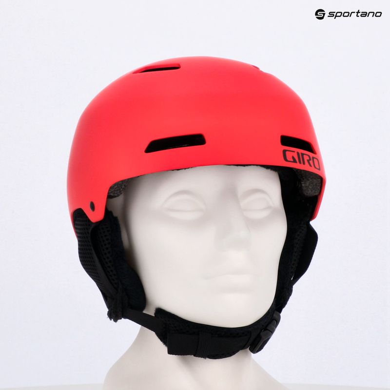 Kask narciarski dziecięcy Giro Crue matte bright red 7