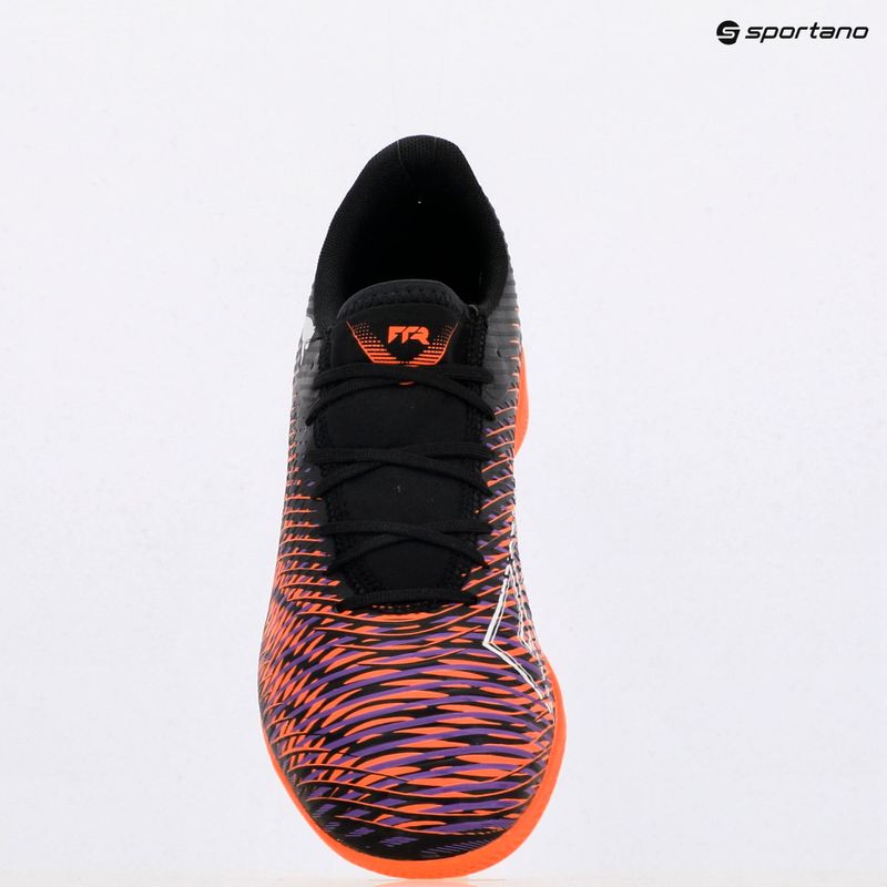 Buty piłkarskie męskie PUMA Future 8 Play It puma black/ puma white/ glowing red 9