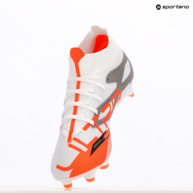 Buty piłkarskie męskie PUMA Ultra 5 Match+ FG/AG puma white/puma black/glowing red 9