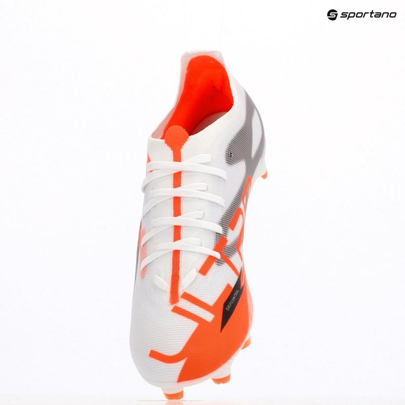 Buty piłkarskie męskie PUMA Ultra 5 Match FG/AG puma white/puma black/glowing red 9