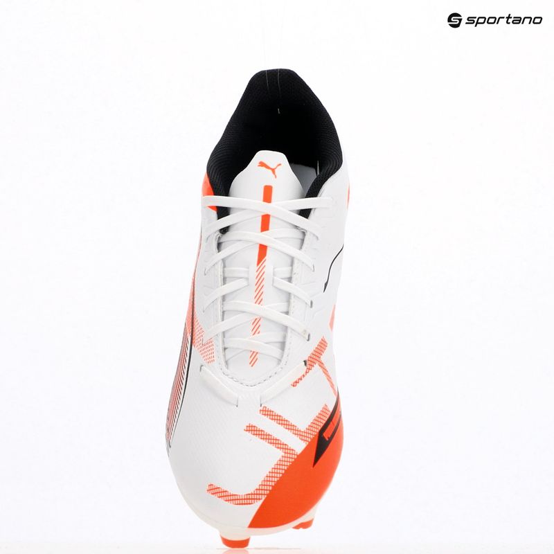 Buty piłkarskie PUMA Ultra 5 Play FG/AG puma white/puma black/glowing red 9