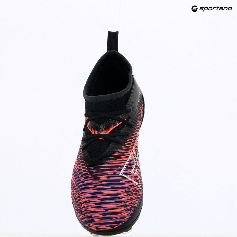 Buty piłkarskie dziecięce PUMA Future 8 Match FG/AG puma black/ puma white/ glowing red 9
