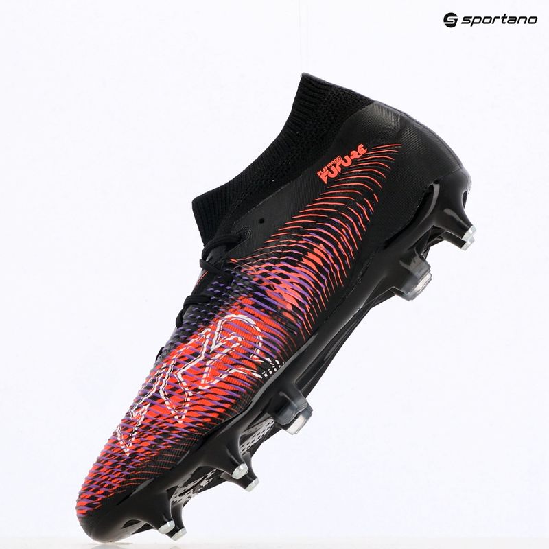 Buty piłkarskie męskie PUMA Future 8 Match MxSG puma black/ puma white/ glowing red 9
