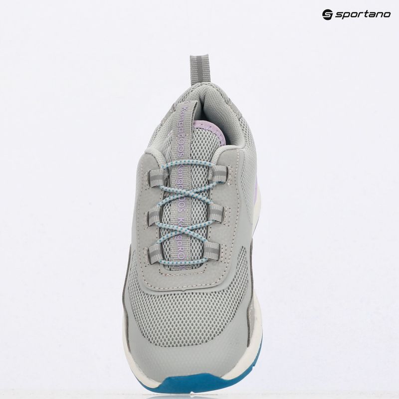 Buty dziecięce KangaROOS KD-Road vapor grey/lavender 11