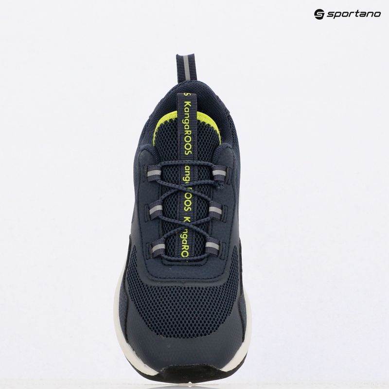 Buty dziecięce KangaROOS KD-Road dark navy/lime 11