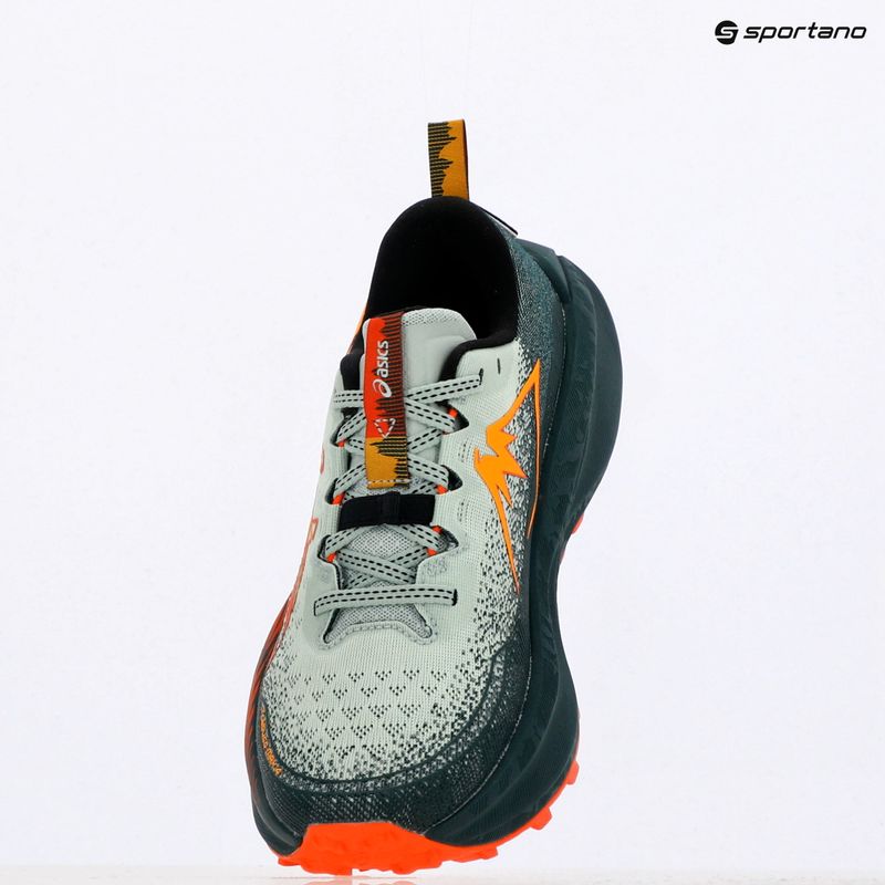 Buty do biegania męskie ASICS Trabuco Max 4 cold moss/nova orange 9