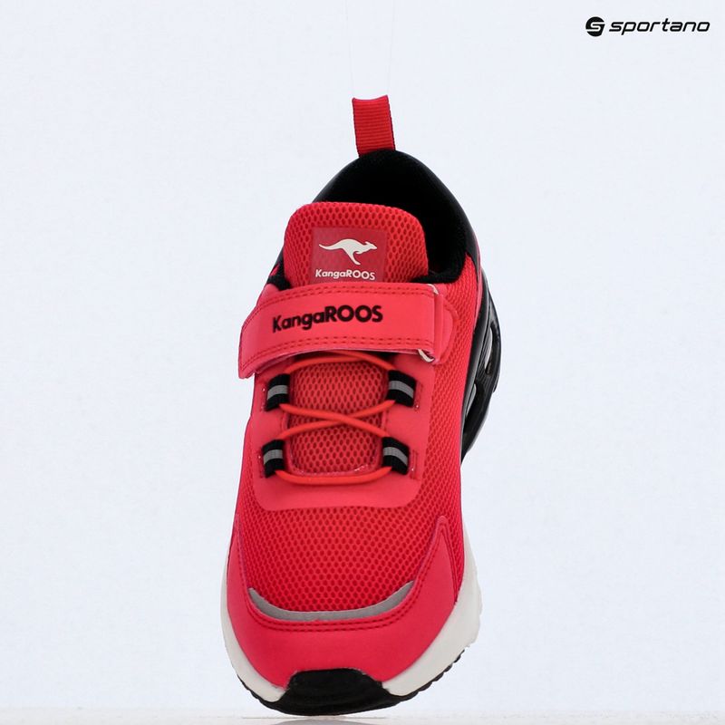 Buty dziecięce KangaROOS KX-Arg EV fiery red/jet black 11