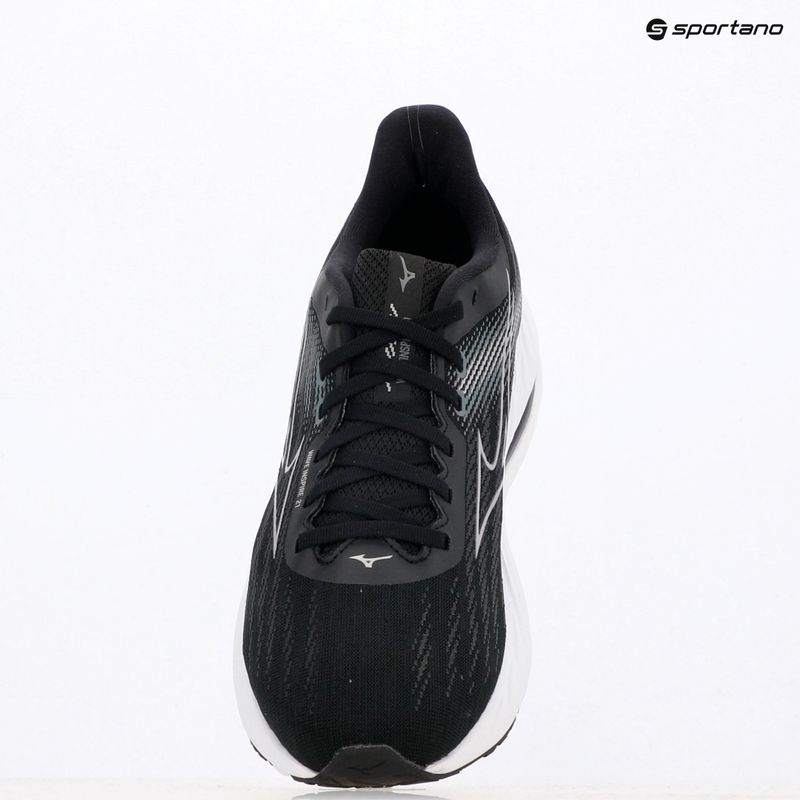 Buty do biegania męskie Mizuno Wave Inspire 21 black/silver/metallic gray 9