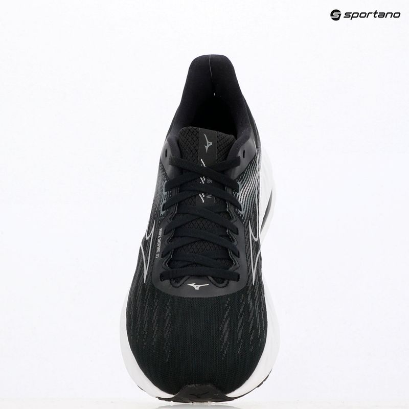 Buty do biegania męskie Mizuno Wave Inspire 21 2E black/silver/metallic gray 9