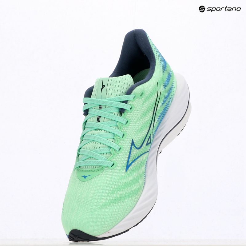 Buty do biegania męskie Mizuno Wave Rider 28 neo mint/frontier blue/vintage 9