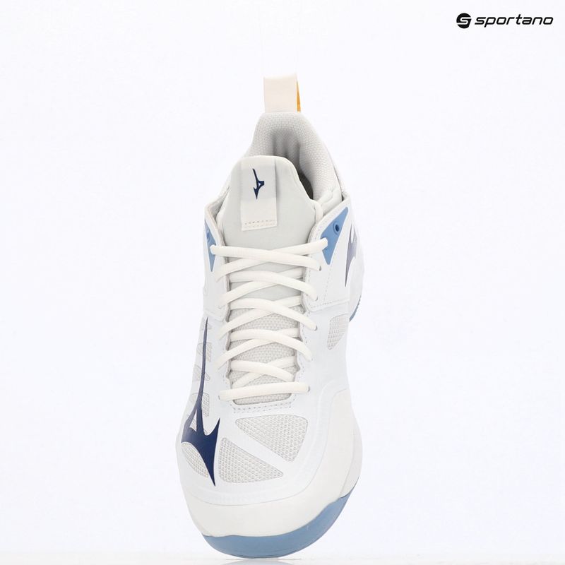 Buty do siatkówki Mizuno Wave Dimension white/bellwether blue/bel air blue 9