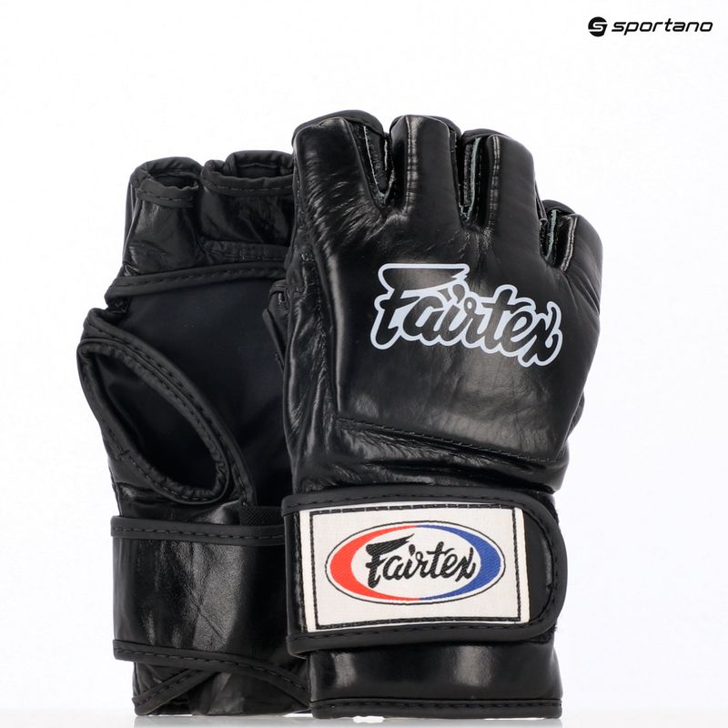 Rękawice MMA Fairtex "Open Thumb Loop" black 8