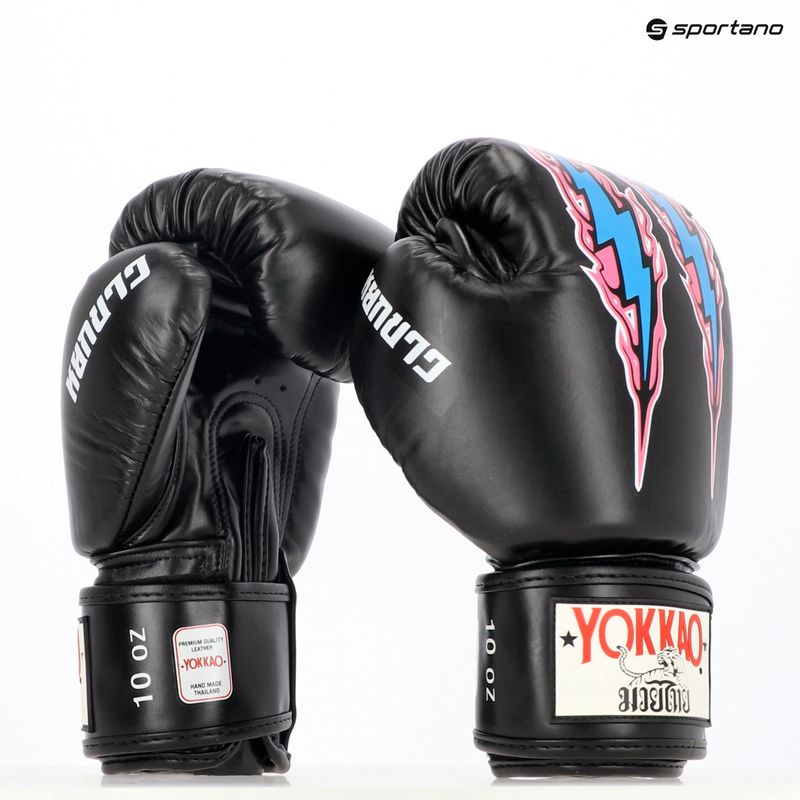 Rękawice bokserskie męskie YOKKAO East Club black 11