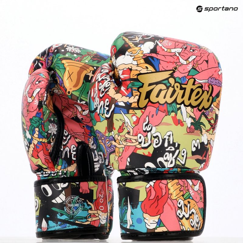 Rękawice bokserskie Fairtex URFACE x Boxing colorful 8