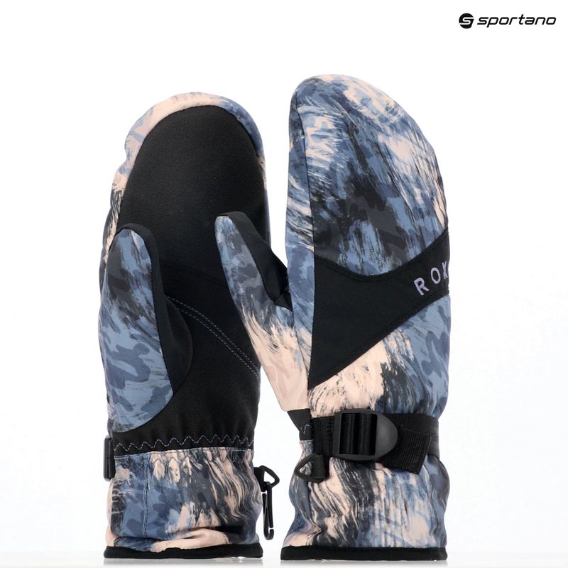 Rękawice snowboardowe damskie ROXY Jetty Mitt wild wind darknight 8