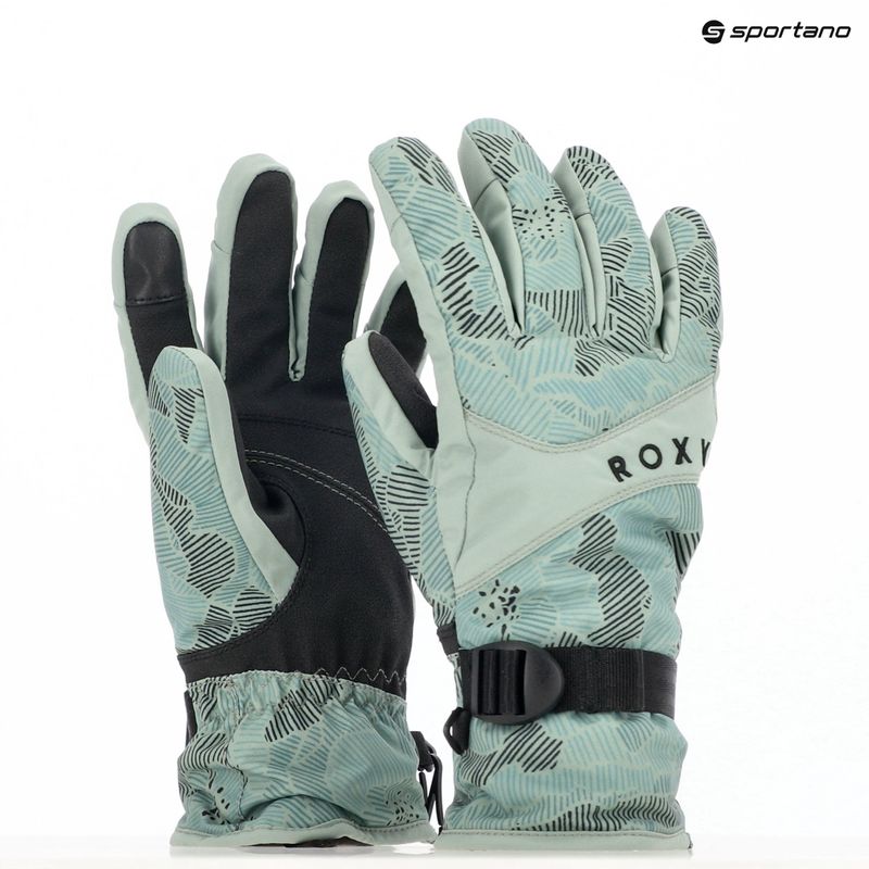 Rękawice snowboardowe damskie ROXY Jetty lily pad sketch book 13