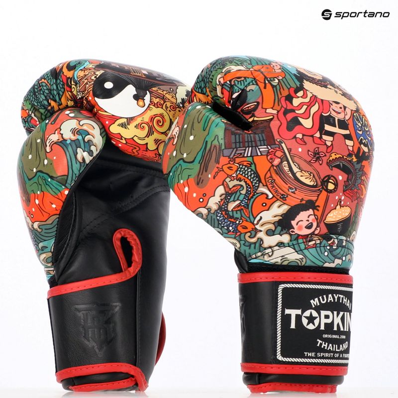 Rękawice bokserskie Top King Boxing Culture black 7