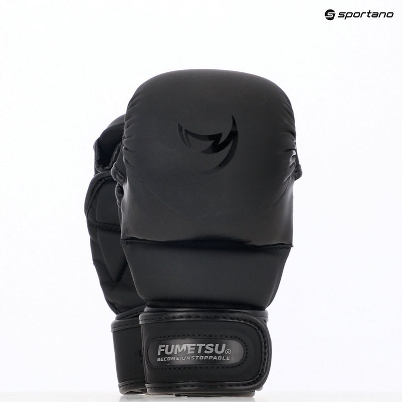 Rękawice MMA dziecięce FUMETSU Ghost S3 Sparring black/ black 7