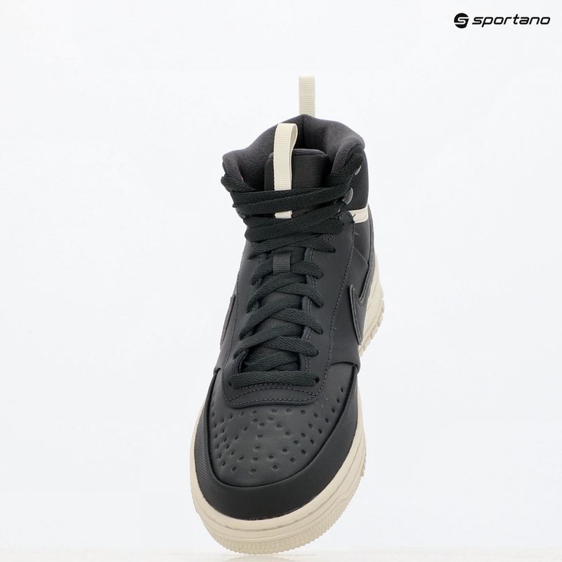 Buty męskie Nike Court Vision Mid elemental dark smoke grey/light bone/dark smoke grey 9