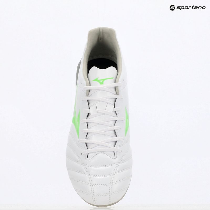 Buty piłkarskie męskie Mizuno Monarcida Neo III Pro Md white/neon green 9
