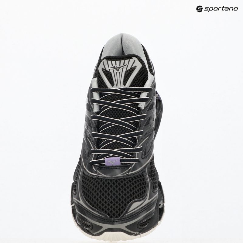 Buty męskie Mizuno Wave Prophecy LS black/silver/purple haze 9