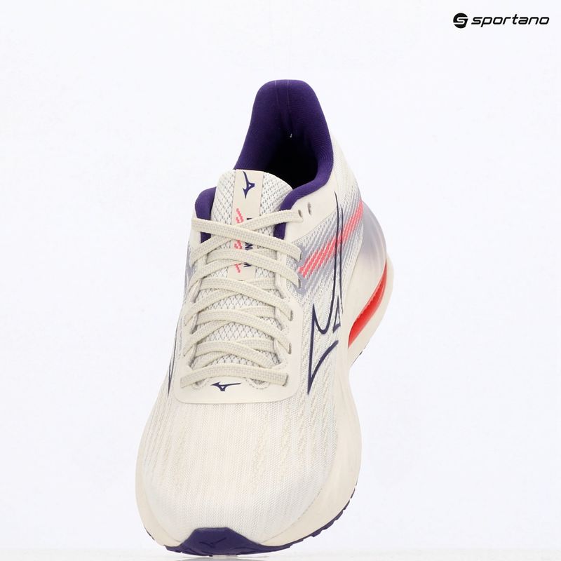 Buty do biegania damskie Mizuno Wave Inspire 21 snow white/vintage indigo/camellia rose 9