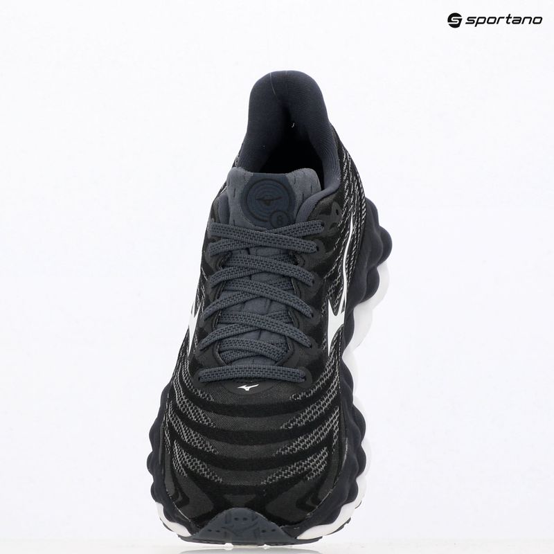 Buty do biegania damskie Mizuno Wave Sky 8 black/white/india ink 9