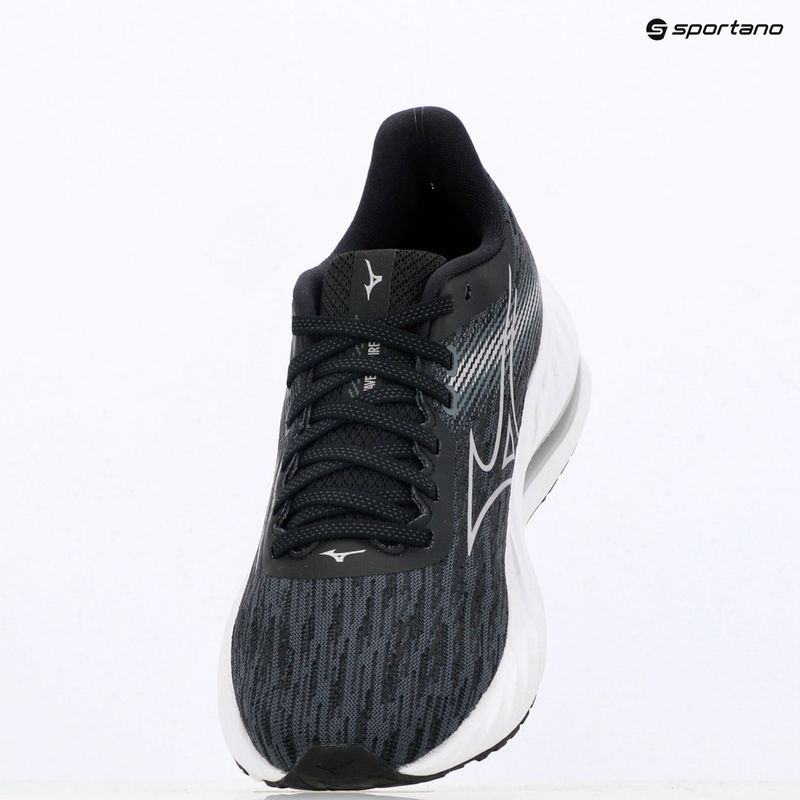 Buty do biegania damskie Mizuno Wave Inspire 21 black/silver/metallic gray 9