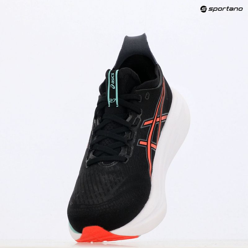 Buty do biegania męskie ASICS Gel-Nimbus 27 black/coral reef 15