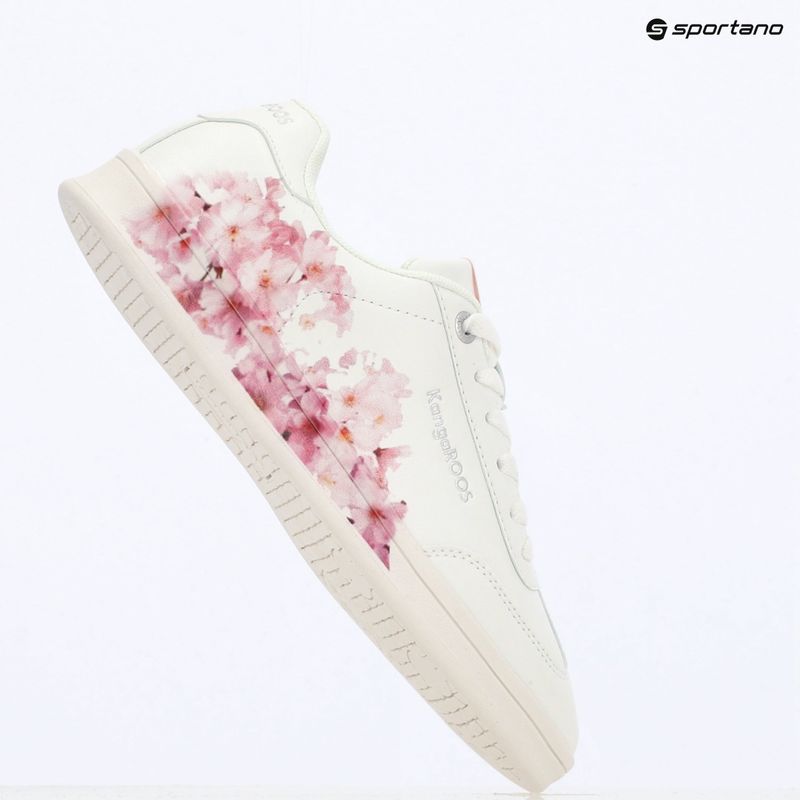 Buty damskie KangaROOS K-Ten Flowers white/flower 9
