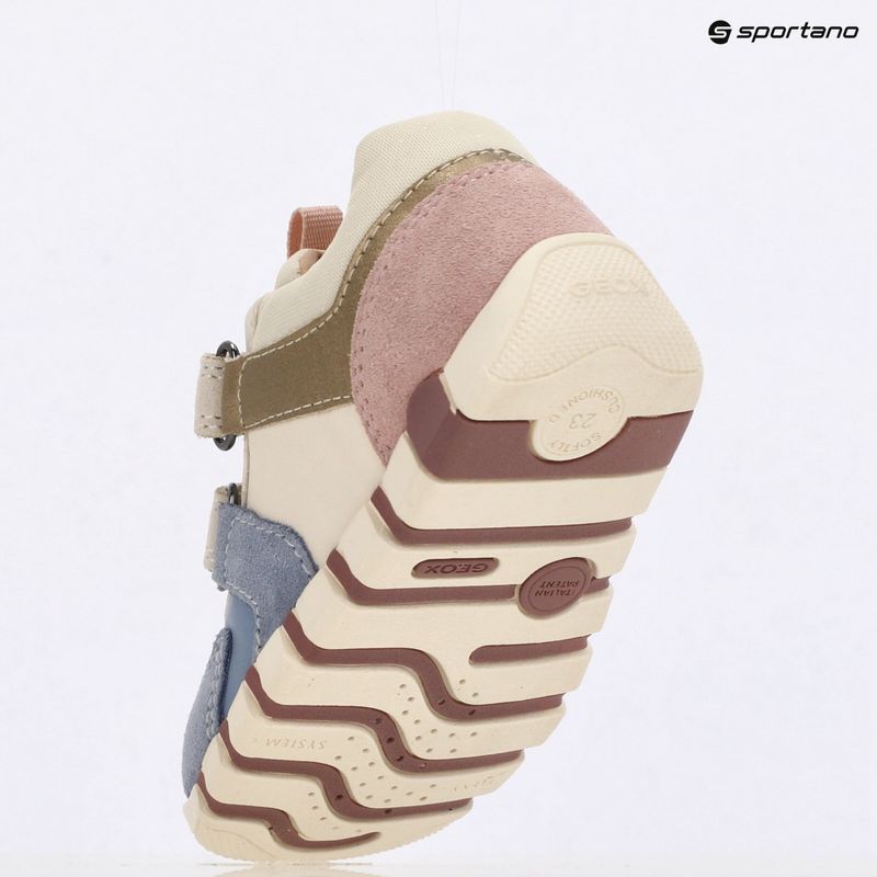 Buty dziecięce Geox Iupidoo avio/rose 9