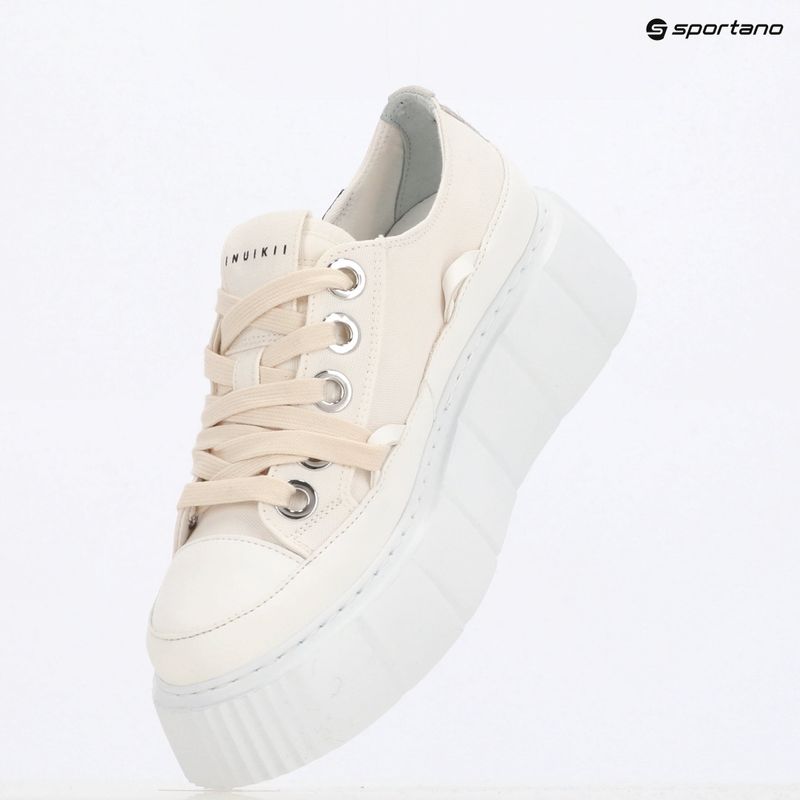 Buty damskie INUIKII Matilda Canvas Low white 9
