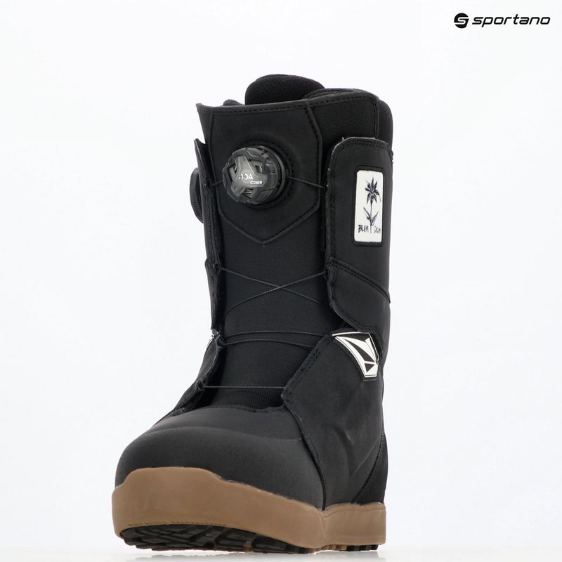 Buty snowboardowe męskie ThirtyTwo Lashed Double Boa X Volcom '24 black/gum 11
